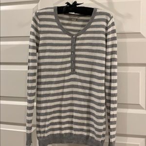Loft striped sweater size small